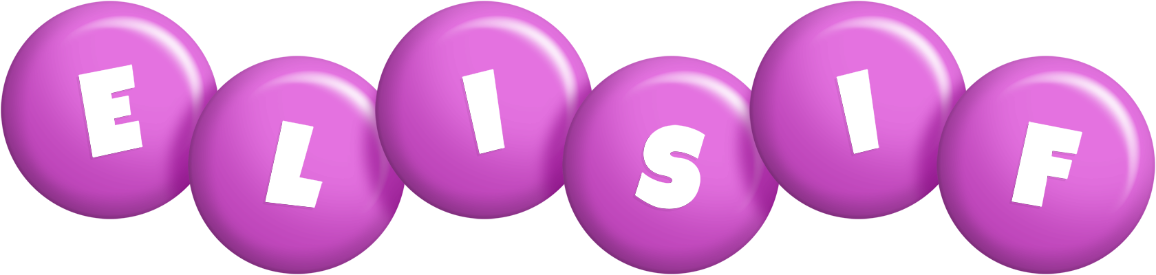 Elisif candy-purple logo