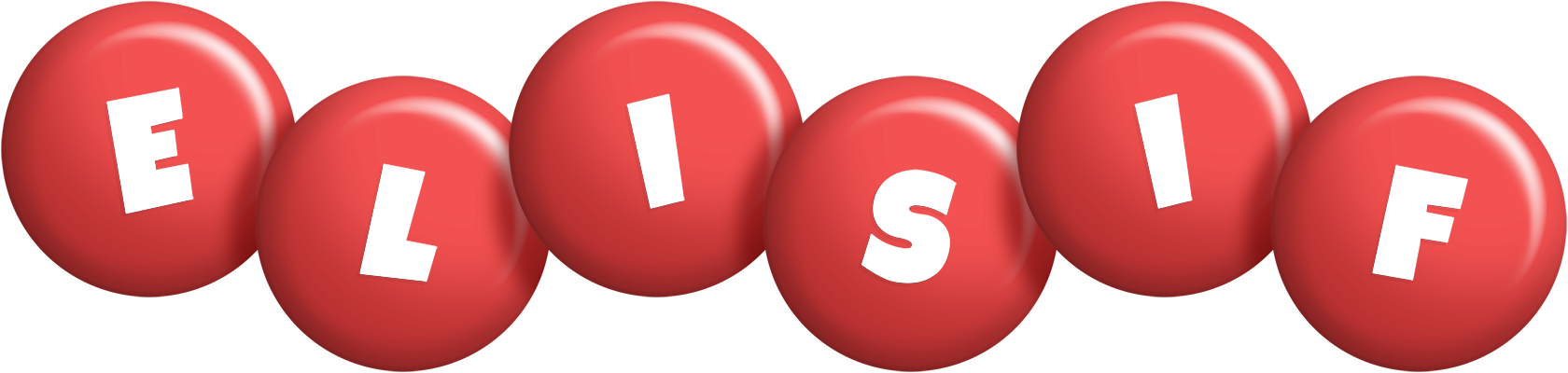 Elisif candy-red logo