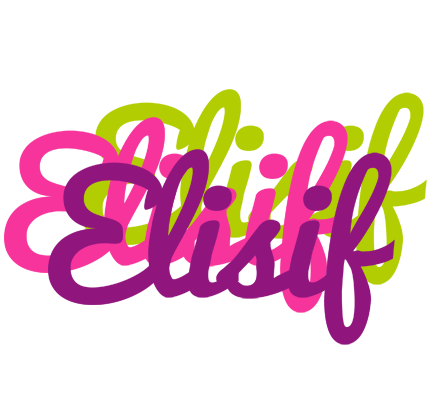 Elisif flowers logo