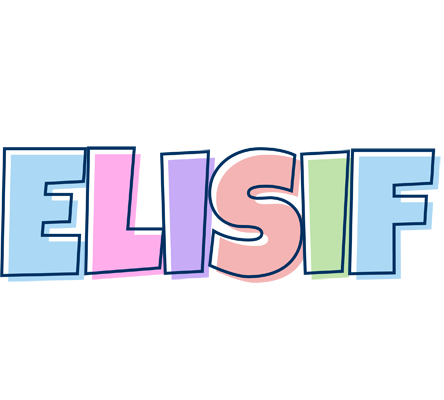 Elisif pastel logo