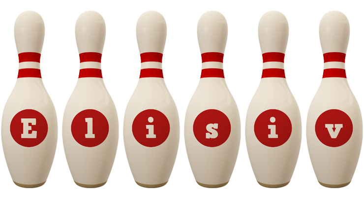 Elisiv bowling-pin logo