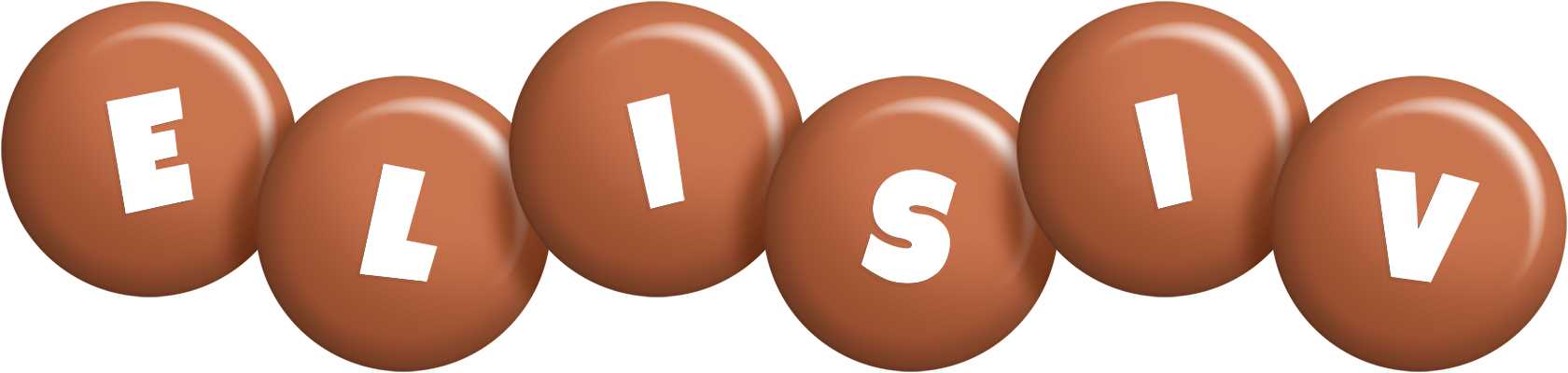 Elisiv candy-brown logo