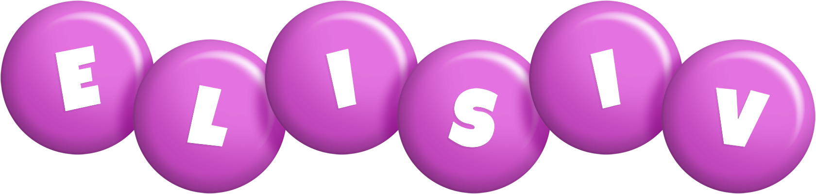 Elisiv candy-purple logo