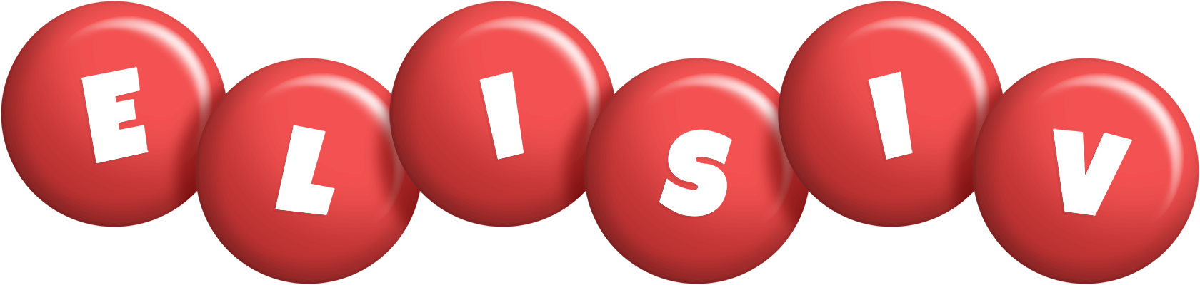 Elisiv candy-red logo