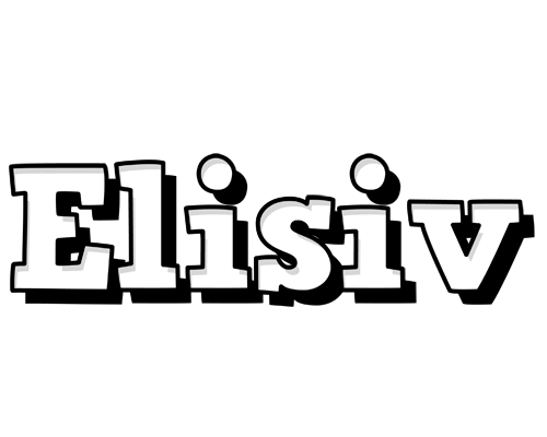 Elisiv snowing logo