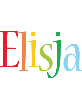 Elisja birthday logo