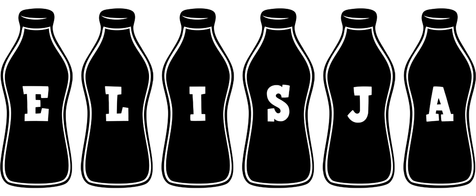 Elisja bottle logo