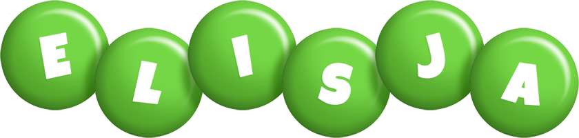 Elisja candy-green logo