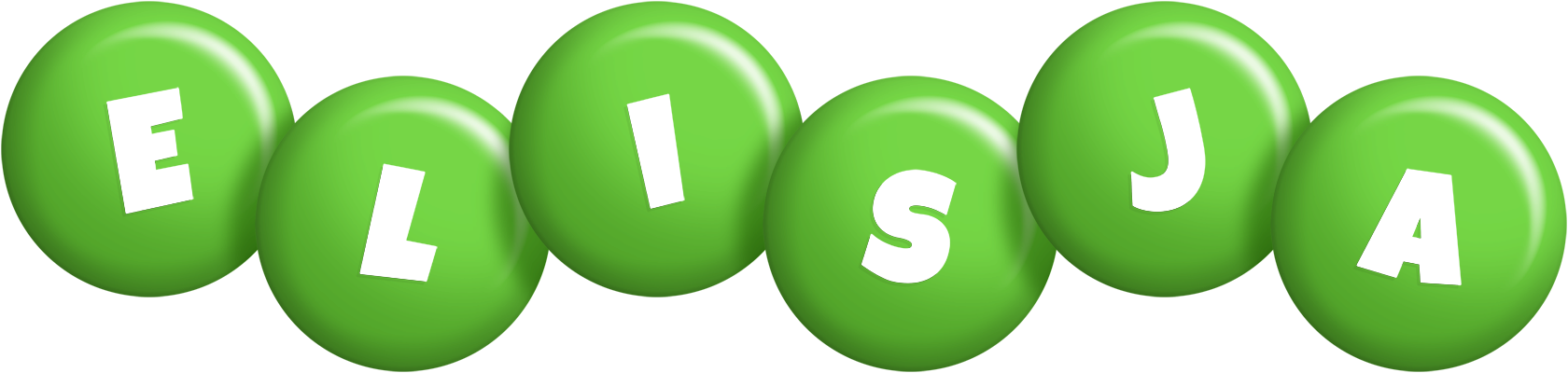 Elisja candy-green logo