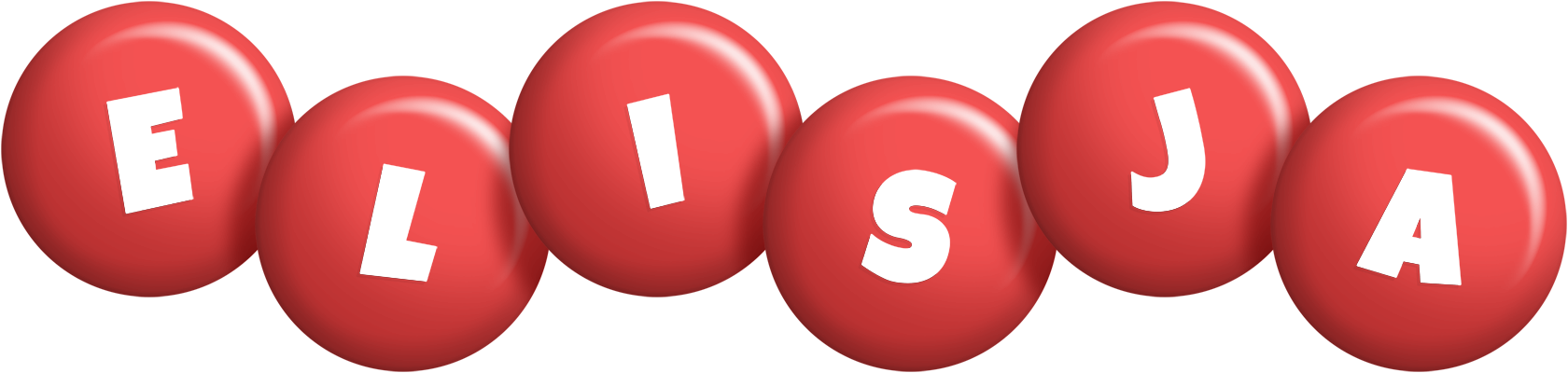 Elisja candy-red logo