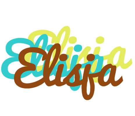 Elisja cupcake logo