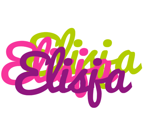 Elisja flowers logo