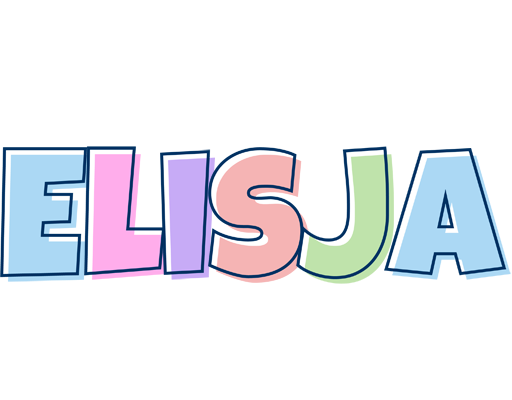 Elisja pastel logo
