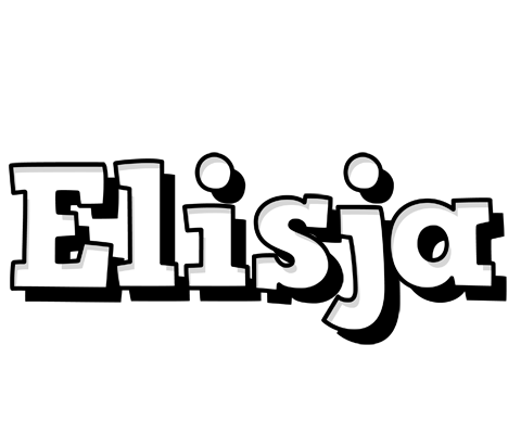 Elisja snowing logo