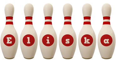 Eliska bowling-pin logo