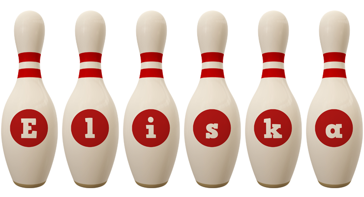 Eliska bowling-pin logo