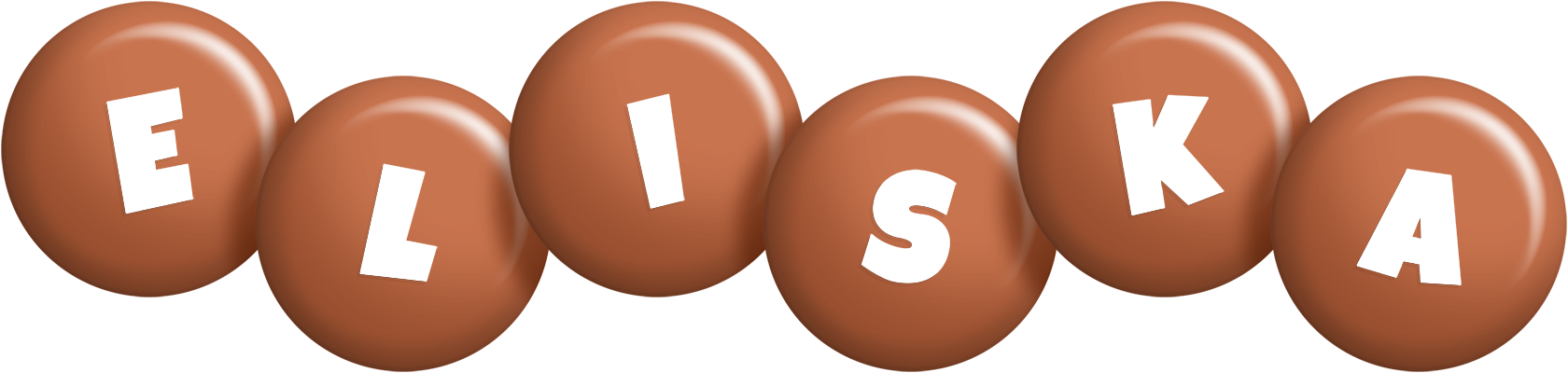 Eliska candy-brown logo