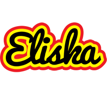 Eliska flaming logo