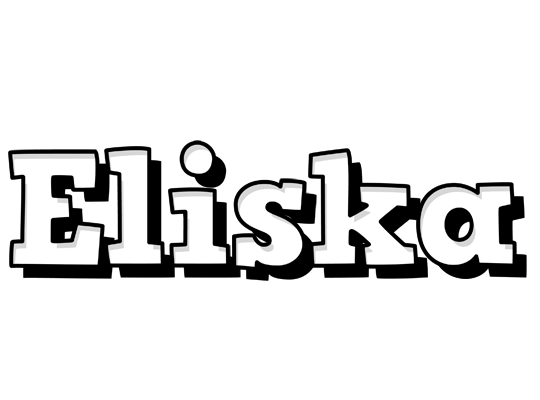 Eliska snowing logo
