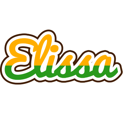 Elissa banana logo