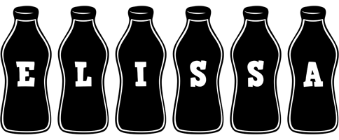 Elissa bottle logo