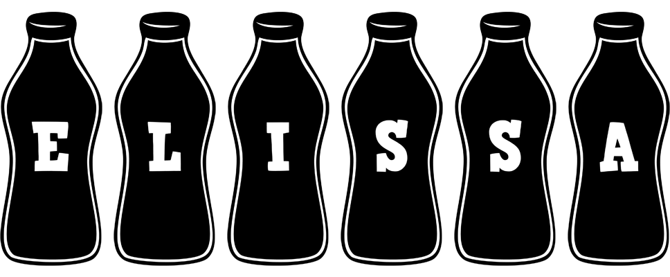 Elissa bottle logo