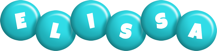 Elissa candy-azur logo