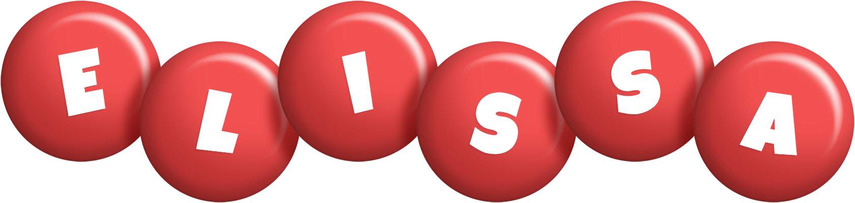 Elissa candy-red logo