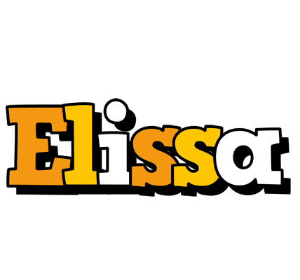 Elissa cartoon logo