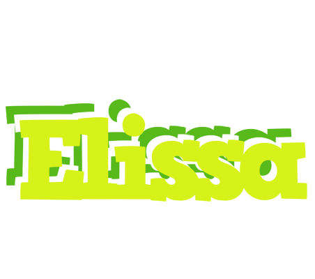 Elissa citrus logo