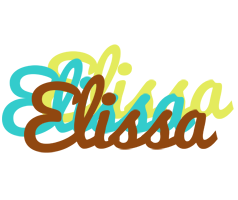 Elissa cupcake logo