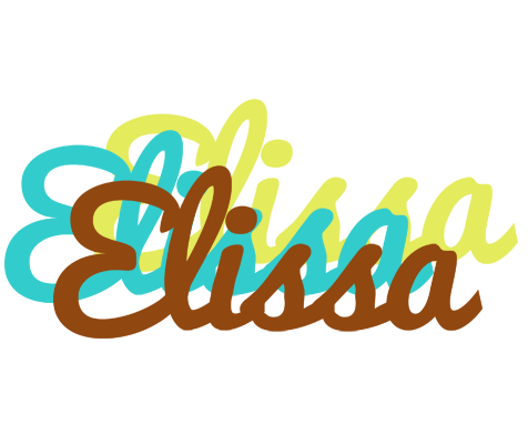 Elissa cupcake logo