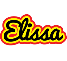 Elissa flaming logo