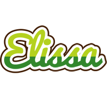 Elissa golfing logo