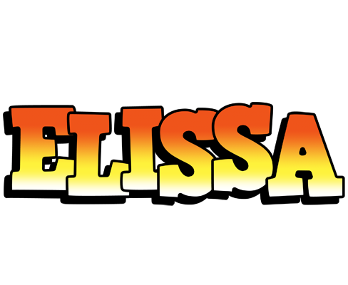 Elissa sunset logo