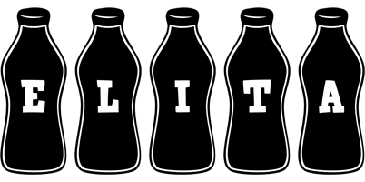 Elita bottle logo