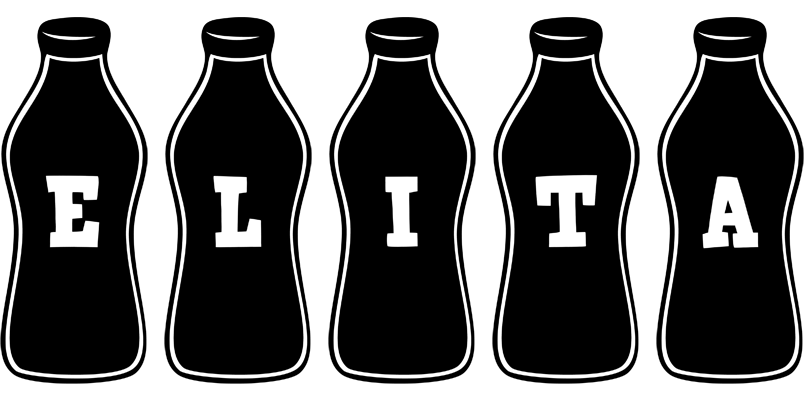 Elita bottle logo