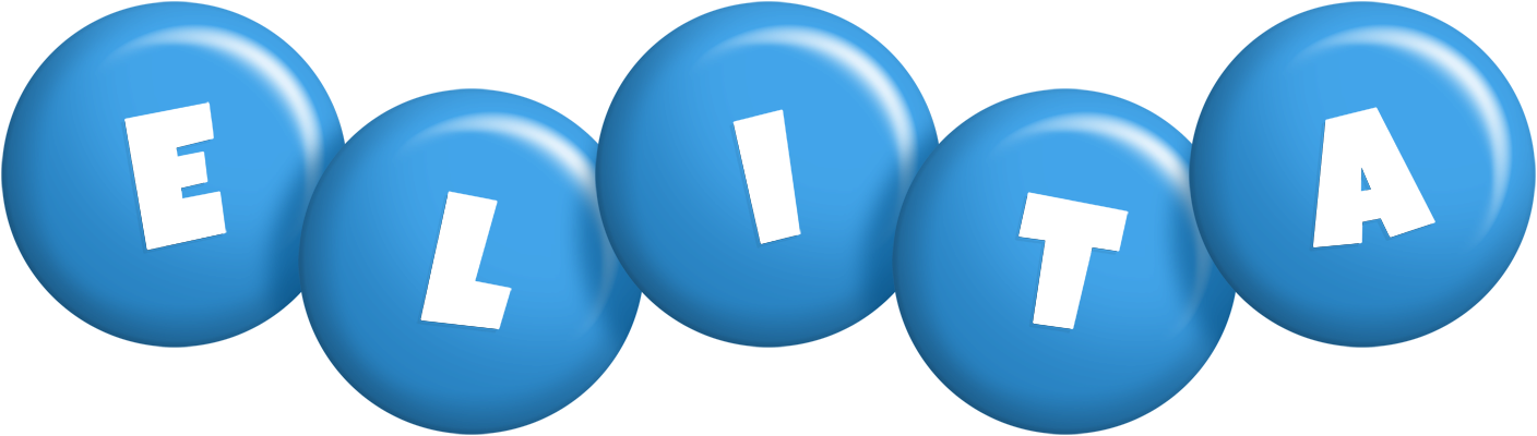 Elita candy-blue logo