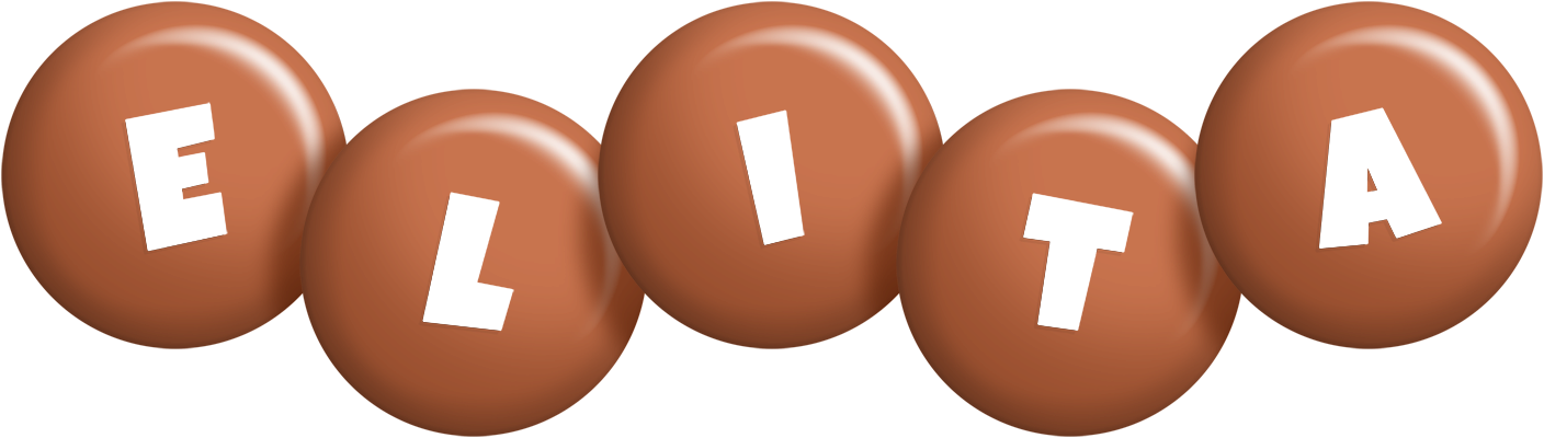 Elita candy-brown logo