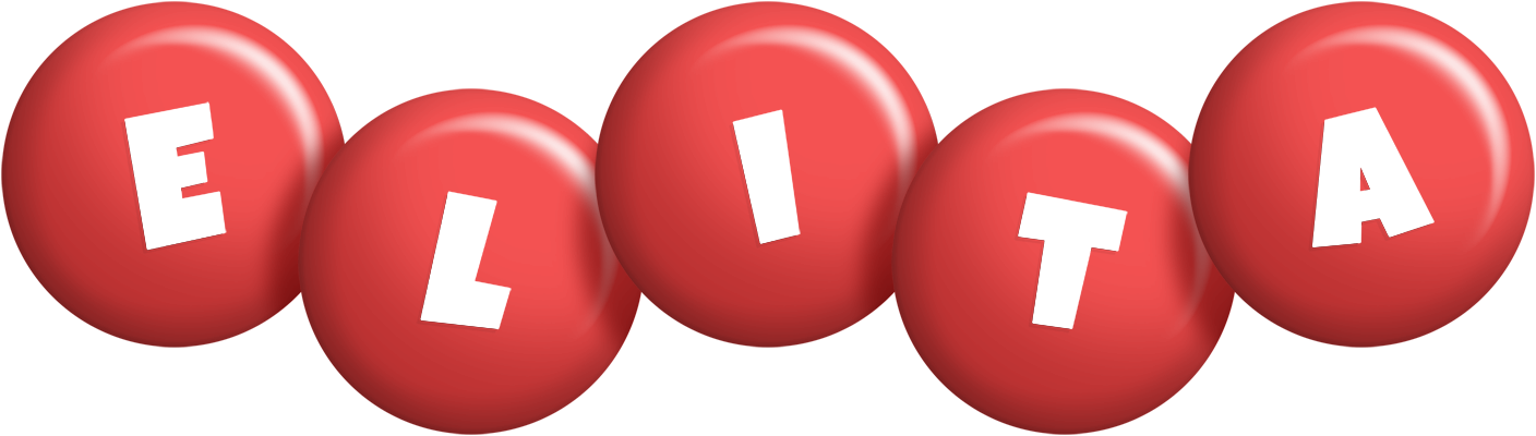 Elita candy-red logo