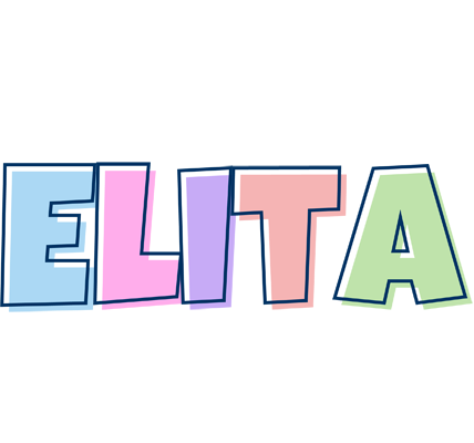 Elita pastel logo