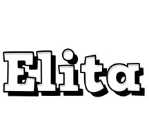 Elita snowing logo