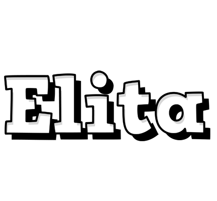 Elita snowing logo