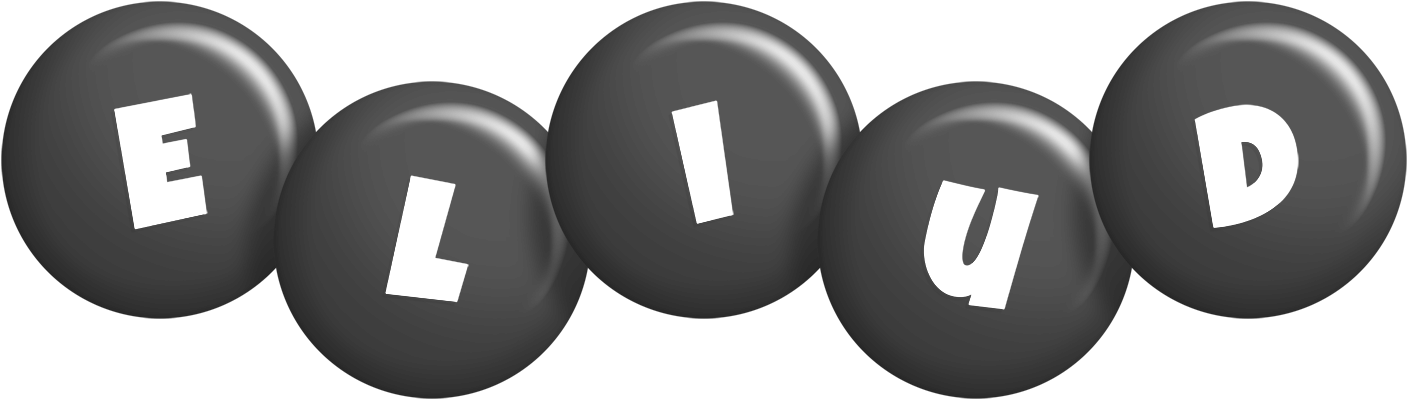 Eliud candy-black logo