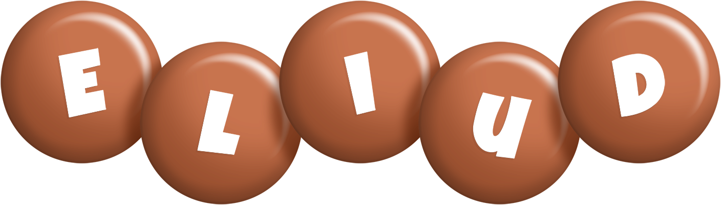 Eliud candy-brown logo