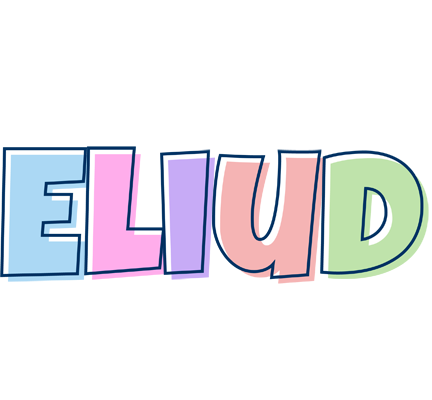 Eliud pastel logo