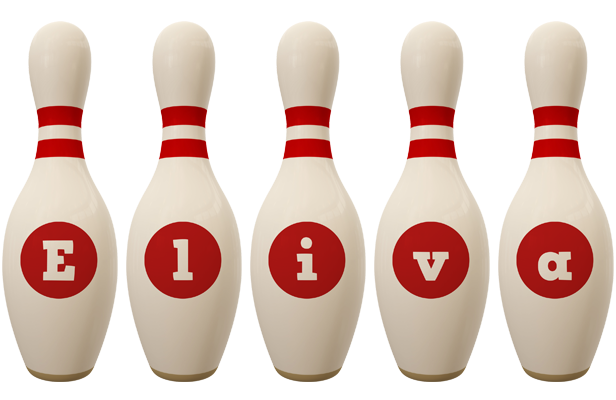 Eliva bowling-pin logo