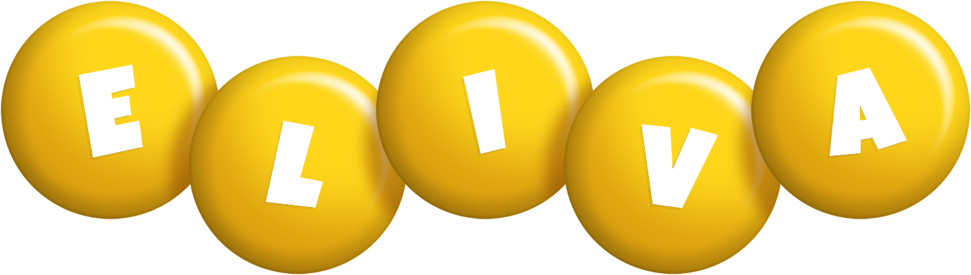 Eliva candy-yellow logo