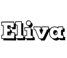 Eliva snowing logo