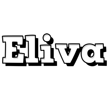 Eliva snowing logo